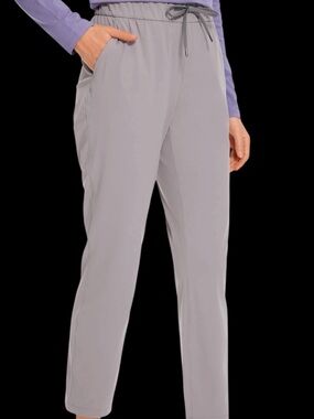 Woman’s elastic waist drawstring trousers/ joggers